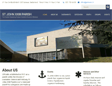 Tablet Screenshot of johnxxiii.ch